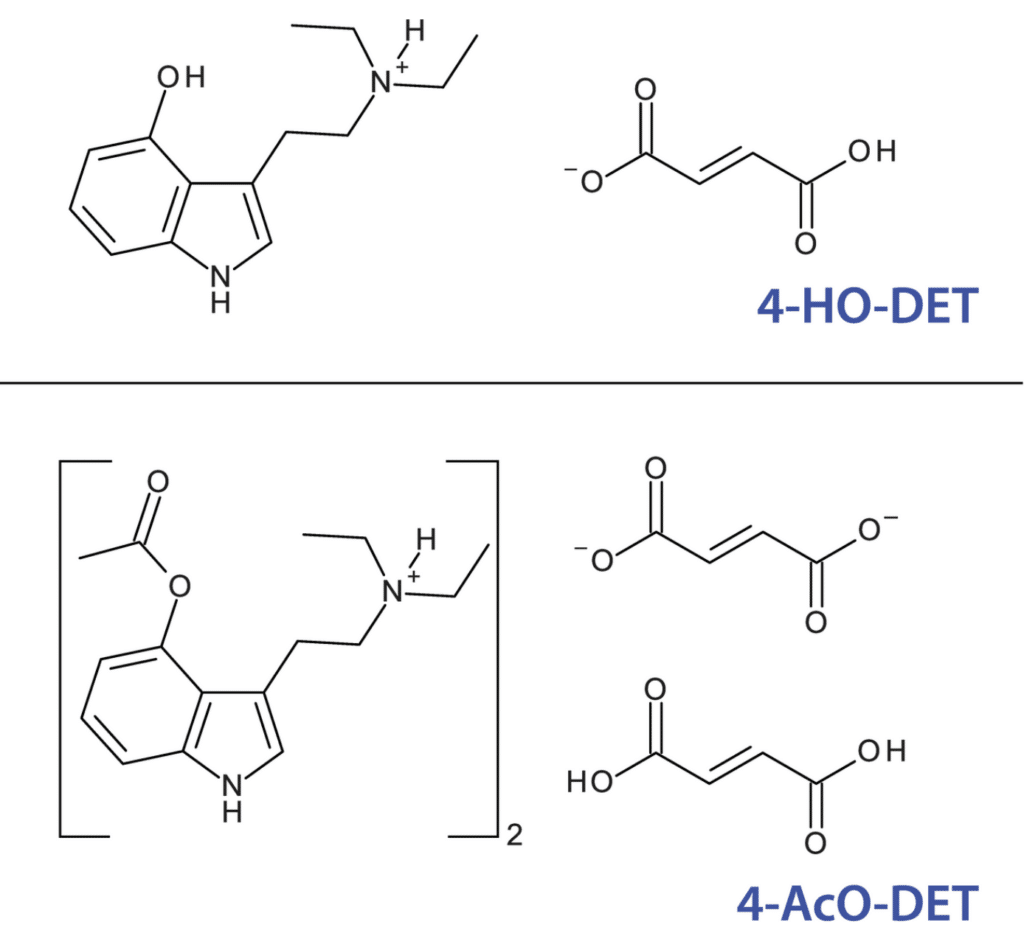 4-HO-DET and 4-AcO-DET
